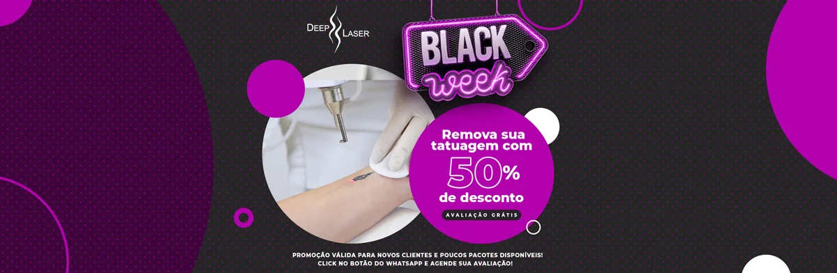 Promoção Black Week Deep Laser